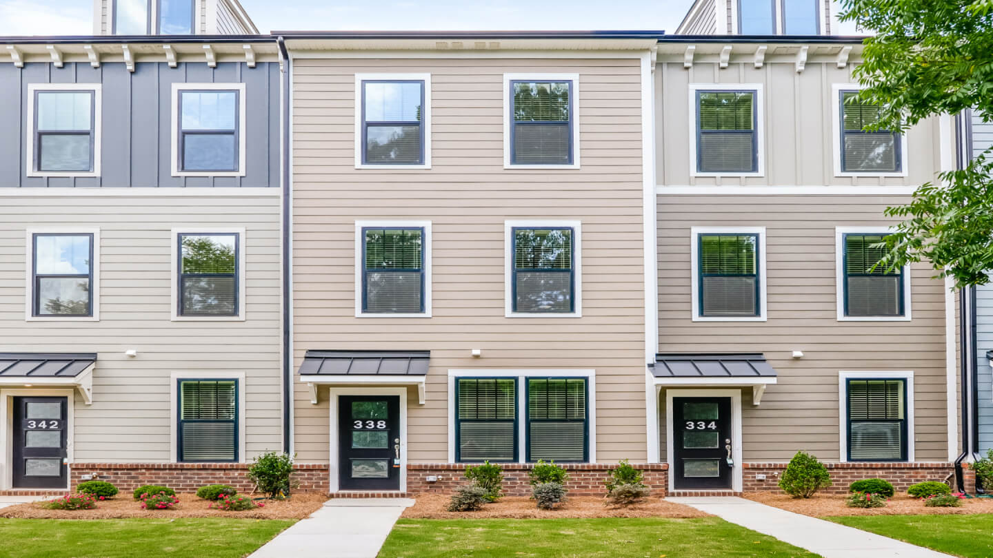 Full buildforrent community at LoSo Walk in Charlotte, North Carolina